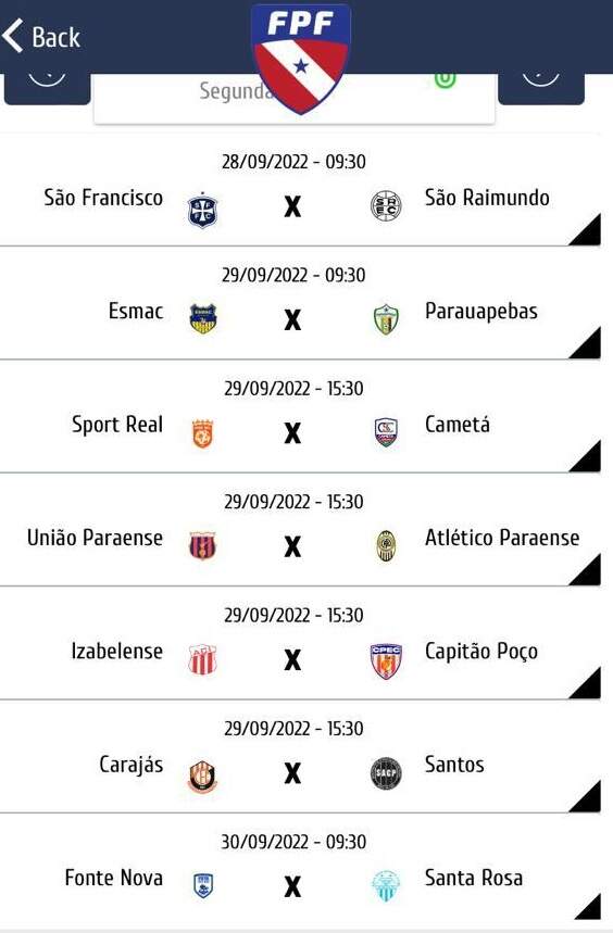 Série B2 do Campeonato Paraense; veja a tabela atualizada e as