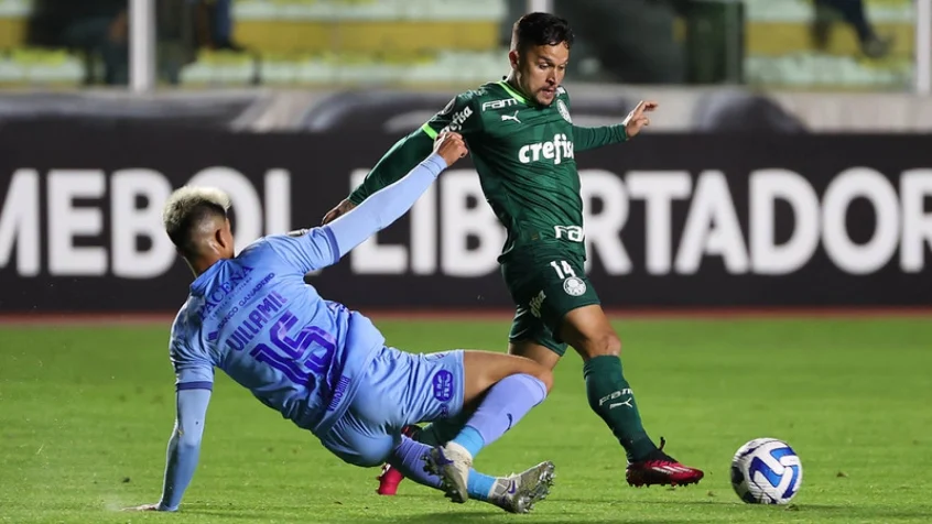 Jailson é expulso, e Palmeiras perde de virada na Libertadores