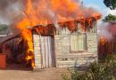 Incêndio destrói casa no Bela Vista do Juá, em Santarém