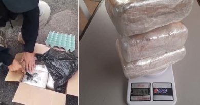 Santarém – PRF realiza apreensão de mais de 3 kg de drogas na BR-163