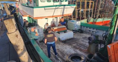 PF descobre envio de cocaína do Pará para Europa e África em barcos pesqueiros