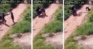 Vídeo – Motociclista trava luta corporal com bandidos para impedir que moto fosse roubada, em Santarém