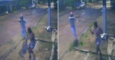 Vídeo – Família é alvo de tentativa de assalto no bairro Laguinho, em Santarém