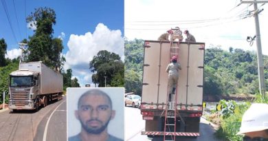 Santarém – Motorista de carreta morre após ser atingido por descarga elétrica
