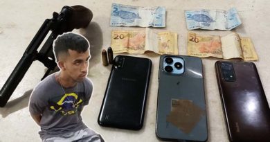 Suspeito de assaltos é preso durante perseguição policial em Santarém