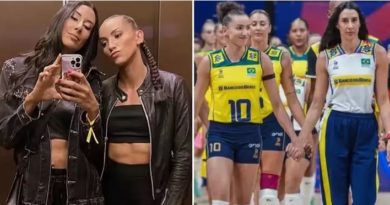 Sheilla Castro é acusada de criar fake para atacar a jogadora e ex-namorada Gabi Guimarães
