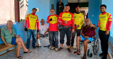 Aplicativo de viagens e entregas Maxim realiza campanha para apoiar idosos que vivem no Lar São Vicente de Paulo, em Santarém