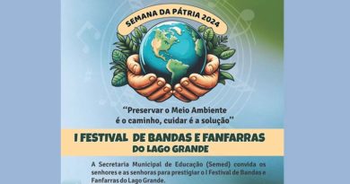 Vila Curuai será palco do I Festival de Bandas e Fanfarras do Lago Grande