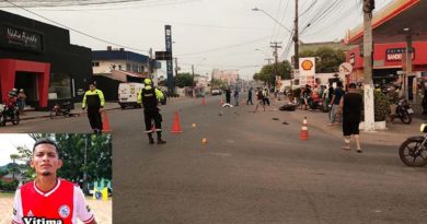 Motociclista morre e companheira fica ferida ao serem atingidos por carro, em Santarém