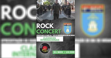 Em alusão ao Dia do Músico, Banda do 8º BEC apresenta ‘Rock Concert’ na Casa da Cultura