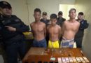 Trio é preso suspeito de tráfico de drogas na Vila de Curuai, distrito do Lago Grande