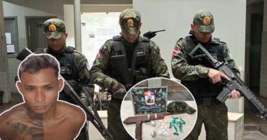 Vulgo “Metralha” é preso com drogas e arma caseira em Santarém