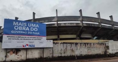 Governo despreza estádio Colosso do Tapajós em Santarém