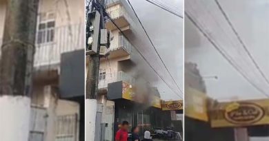 Vídeo – Princípio de incêndio é controlado em restaurante no bairro Caranazal