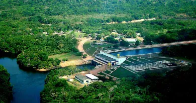 Eletronorte anuncia abertura do vertedouro da Usina Hidrelétrica Curuá-Una 