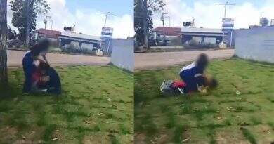 Vídeo – Estudante com autismo é agredida em frente à escola em Santarém